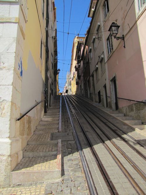 funicular lisbon street