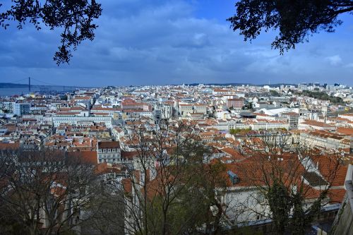 lisbon portugal castle of sao jorge