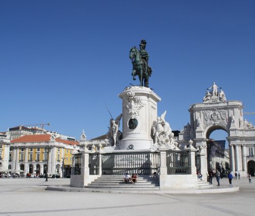 lisbon famous square may 2017