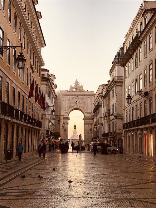 lisbon  arch  architecture