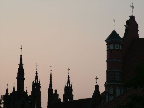 lithuania vilnius gothic quarter