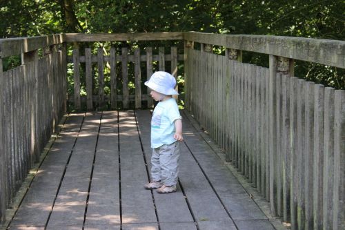 little boy railing hat