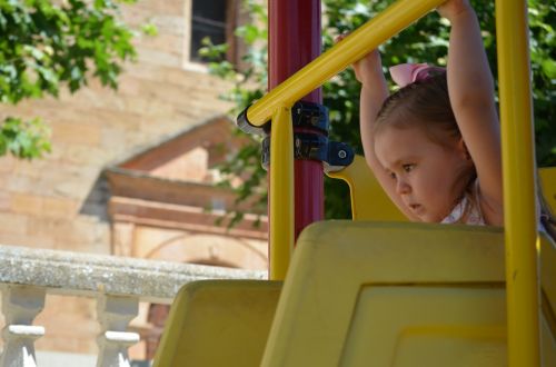 Little Girl At The Park