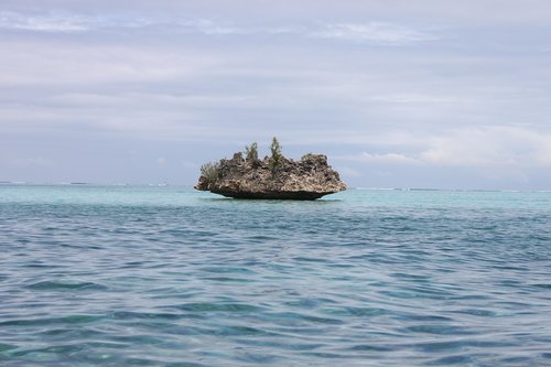 little rock  indian ocean  mauritius