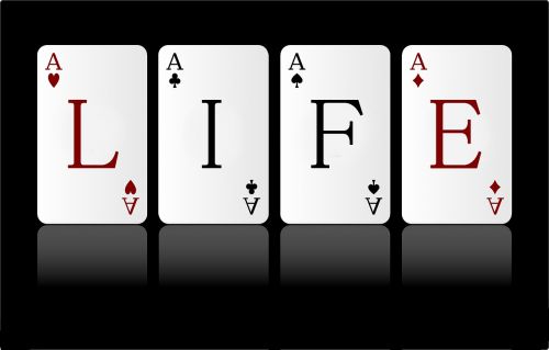 live play playing card