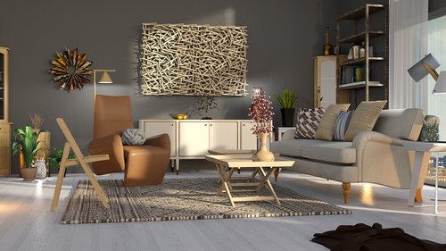 living-room  chair  beige