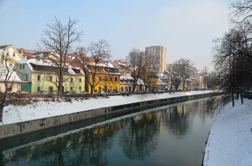 ljubljana slovenia snow