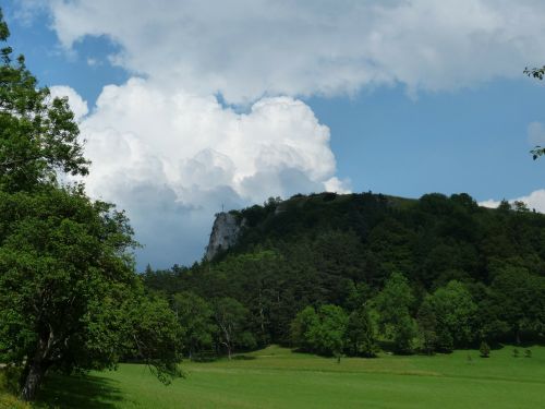 lochenstein mountain rock