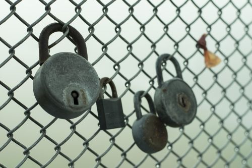 lock fence four