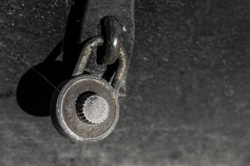 lock padlock vintage