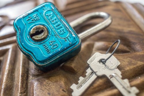 lock key vintage
