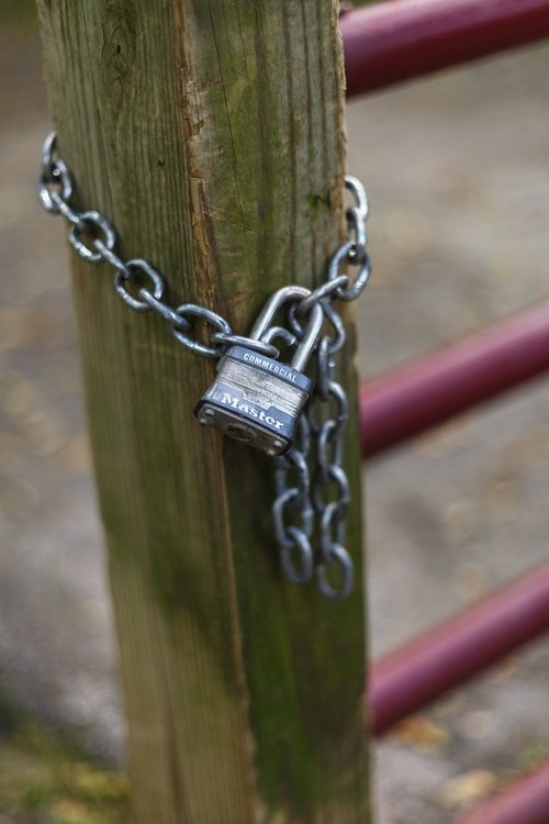 lock  chain  padlock
