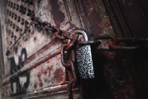 lock  old  metal
