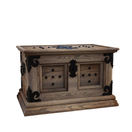 lock  box  wooden