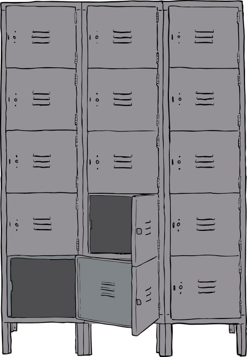 lockers metal cabinet
