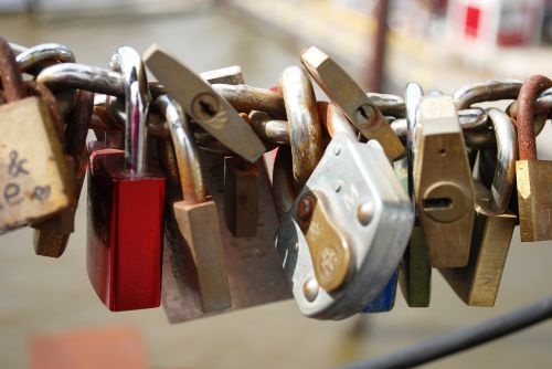 locks padlock key