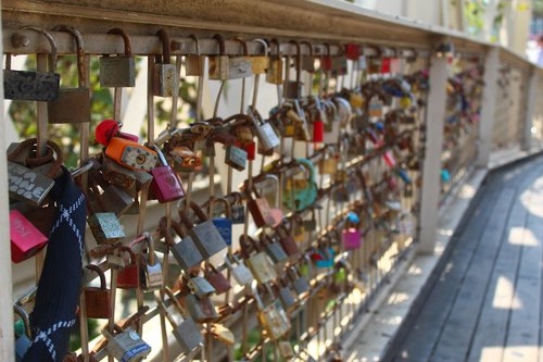 locks  bridge  love