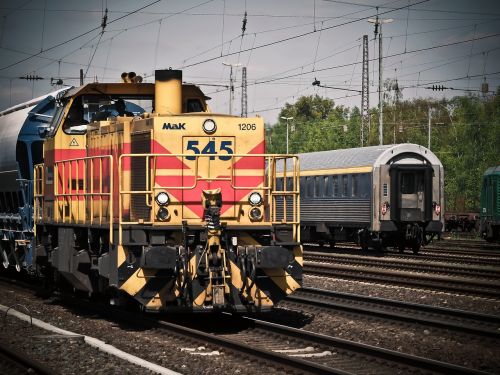 locomotive train railway