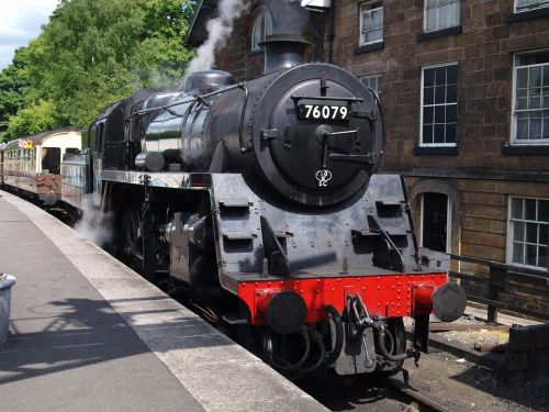 locomotive steam train railway