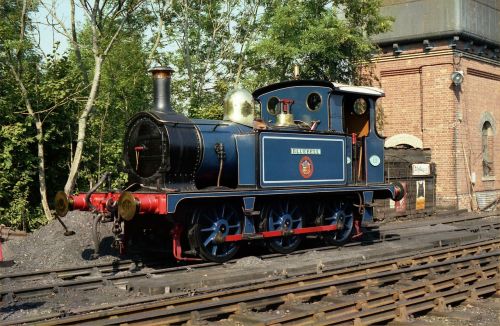 locomotive bluebell train