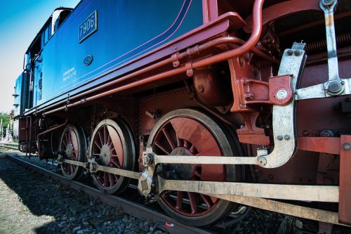 locomotive railway steam locomotive