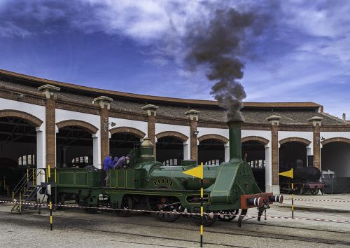 locomotive train railway