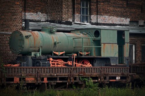 locomotive transport vintage