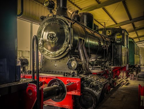 locomotive  railway  boiler