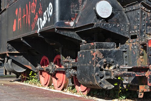 locomotive  steam locomotive  old