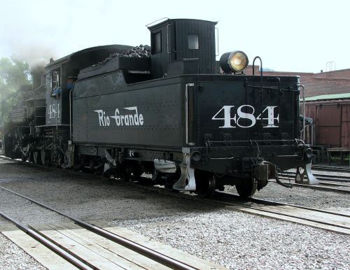 locomotive train railroad