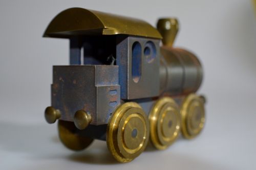 locomotive brass iron