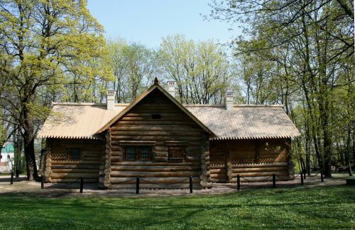log cabin wood cabin hut