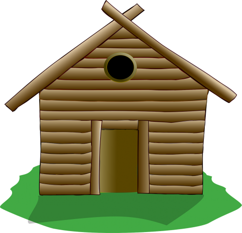 log cabin house home