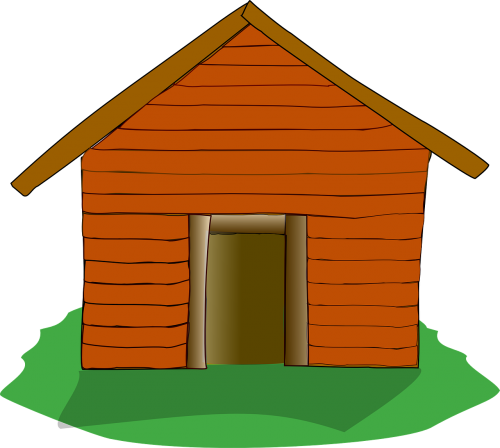 log cabin settlers cabin house