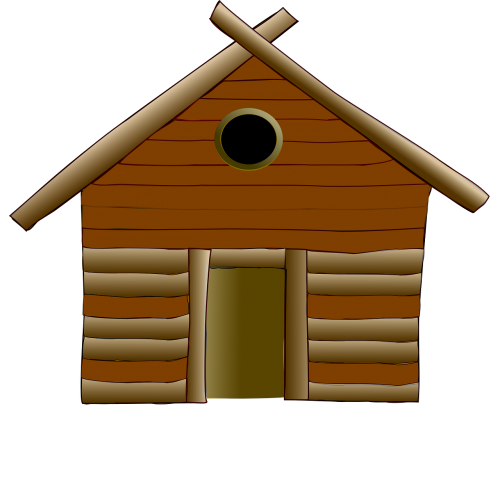 log cabin cottage house