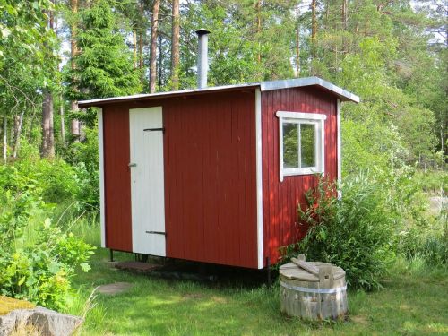 log cabin sweden hut