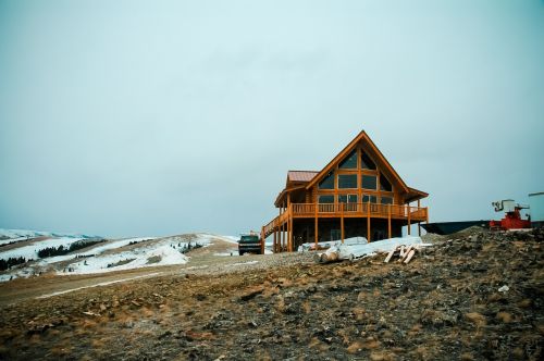 log cabin cabin house