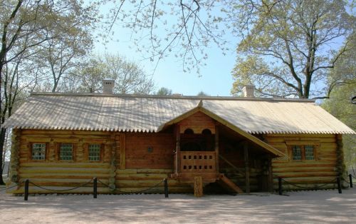 Log Cabin Of Peter The Great