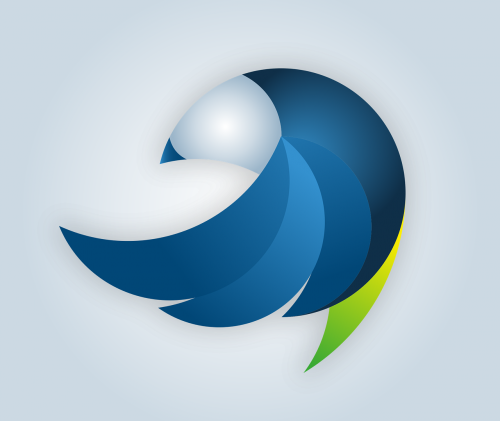 logo bird vector