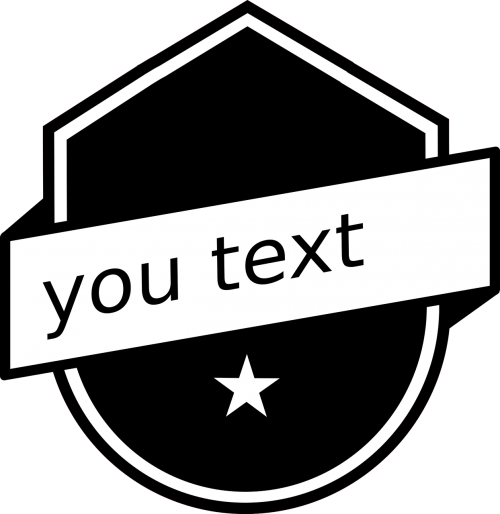 logo vector graphics black white