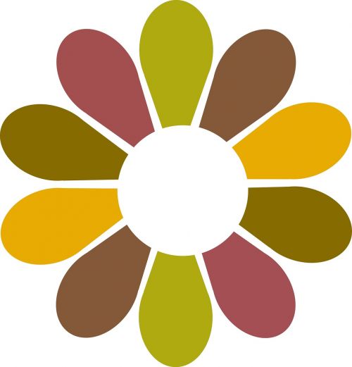 logo modern floral
