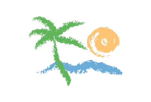 logo  tree  sun