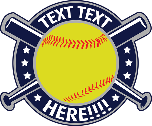 logo  softball  baseball