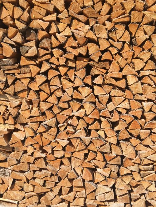 logs firewood lumber