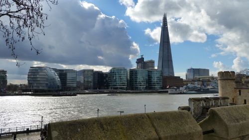 london shard city