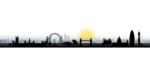 london silhouette skyline