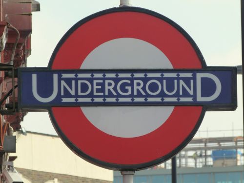 london underground sign