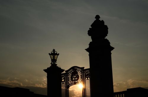 london buckingham palace gates england