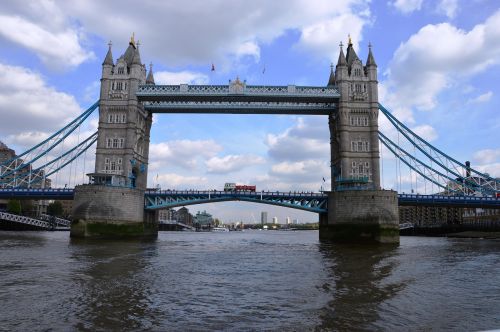 london clouds bridge