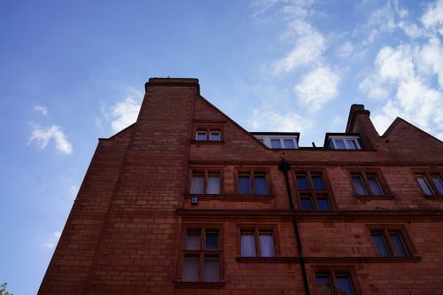 london architecture blue sky